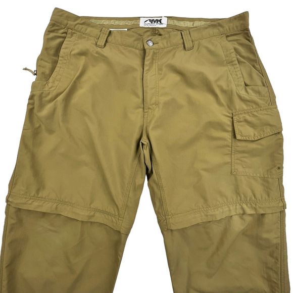 Mountain Khakis Tan Cargo Zip Off Convertible Pants - Picture 4 of 16